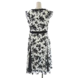 TOCCA SNOWFLAKE WALTZ MOONLIGHT ワンピース レース ロング 花柄 6 白 黒