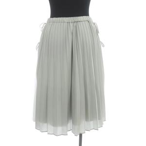 TOCCA DANCE スカート ロング プリーツ 切替 チュール 4 グレー