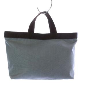 Hervé Chapelier トートバッグ コーデュラスクエア B5サイズ M グレー フュズィ モカ ダークブラウン 704C