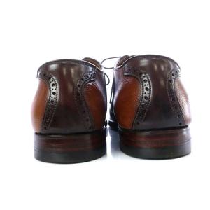 Alden シップス別注 コンビサドルシューズ コードバン アルパインカーフ 25.5cm 茶