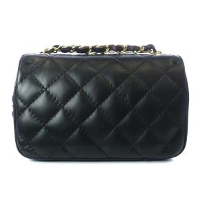Deuxieme Classe AULENTTI 21SS ショルダーバッグ カーフレザー チェーン ブラック