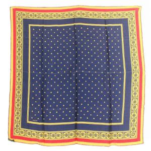 CHANEL スカーフ シルク ココマーク 総柄 マルチカラー