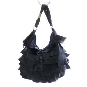 YVES SAINT LAURENT サントロペ ショルダーバッグ ブラック