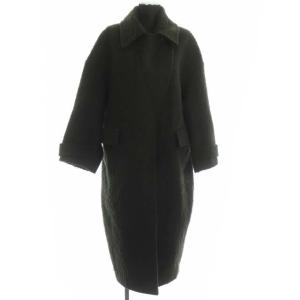 Ameri VINTAGE 3WAY OVAL SHAGGY COAT シャギーコート チェスターコート アウター ロング F チャコール