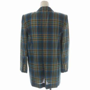 Leilian セットアップ テーラードジャケット ダブル プリーツスカート ロング チェック 11 マルチカラー