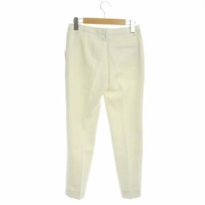 Theory 22SS Bistretch Double 3 Treeca 4J N クロップドパンツ テーパード ホワイト