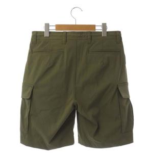 1PIU1UGUALE3 カーゴ ショーツ ショートパンツ ハーフパンツ ジッパーフライ 4 カーキ