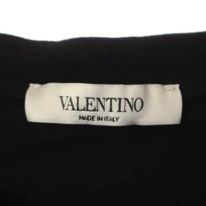 VALENTINO VLTN ロゴプリント Tシャツ M 黒 白