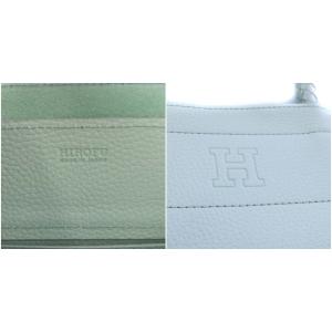 HIROFU チェスタ M トートバッグ レザー 水色