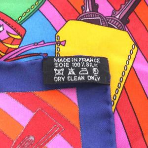 HERMES スカーフ カレ 45 MADAME CUIR マダムキュイール