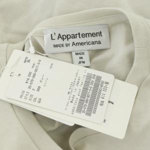 AMERICANA アパルトモン別注 20AW GOOD FEELING T-SH カットソー クルーネック F グレー