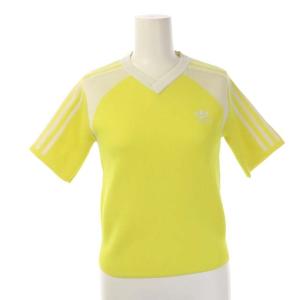 adidas Originals × ダニエル カタリ DANIELLE CATHARI セットアップ 上下 カットソー 半袖 プルオーバー Vネック ショートパンツ