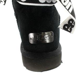 UGG australia CUSTOMIZABLE BAILEY BOW SHORT ムートンブーツ 23cm ブラック