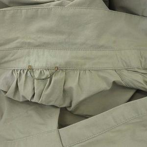 Deuxieme Classe シャツワンピース ベルトリボン サイドスリット カーキグレー