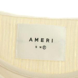 Ameri VINTAGE 21SS TANK SET PULLOVER パーカー 長袖 タンクトップ付き F ライトベージュ