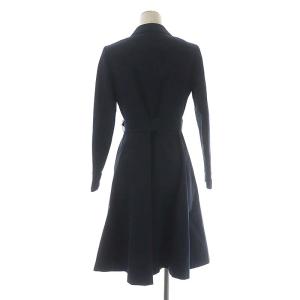 TOCCA SULEYMANIYE トレンチコート スプリングコート ロング 0 ネイビー