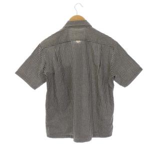 MHL. シャツ ギンガムチェック M ブラック