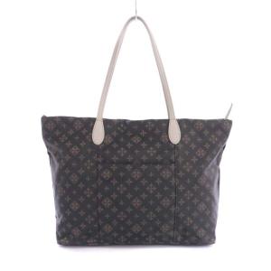 russet トートバッグ ナイロン モノグラム グレー スモークピンク