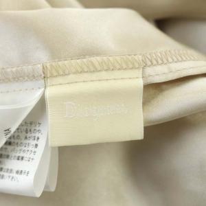 Diagram GRACE CONTINENTAL ワンピース ロング スター刺繍カラー レース 八分袖 36 ベージュ ホワイト