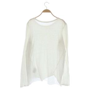 Deuxieme Classe 20SS Layering Tシャツ カットソー 長袖 プルオーバー ホワイト