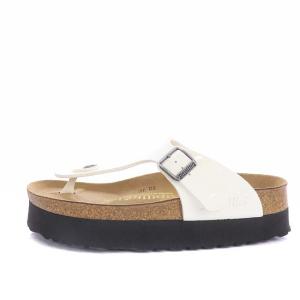 BIRKENSTOCK Papillio GIZEH トングサンダル 23 ホワイト