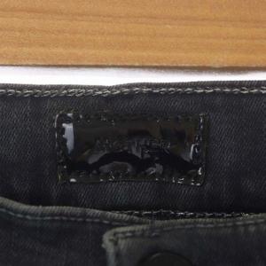 MOTHER INSIDER CROP STEP FRAY デニムパンツ カットオフ ダメージ加工 26 チャコールグレー