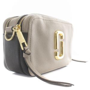 MARC JACOBS M0014591 The Softshot ショルダーバッグ レザー ロゴ べージュ
