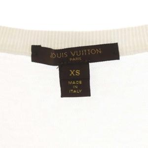 LOUIS VUITTON コットン Vネック タンクトップ Vネック XS 白 ホワイト