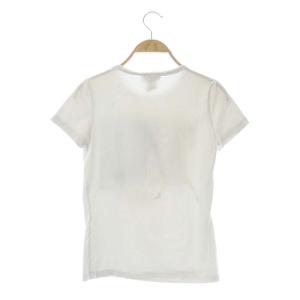 CELINE ガール プリント Tシャツ カットソー 半袖 S オフホワイト