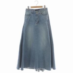 22SS 5POCKET REMAKE デニムスカート XS 水色
