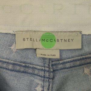 STELLA McCARTNEY 刺繍 デニムパンツ ジーンズ スキニー 26 ライトブルー