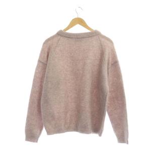 Acne Studios DRAMATIC MOH モヘヤニット セーター 長袖 ラグランスリーブ XS スモーキーピンク