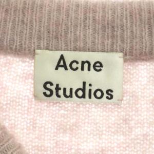 Acne Studios DRAMATIC MOH モヘヤニット セーター 長袖 ラグランスリーブ XS スモーキーピンク