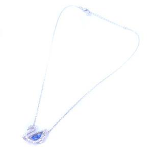 SWAROVSKI Dancing Swan ネックレス スワン 鳥 シルバー色