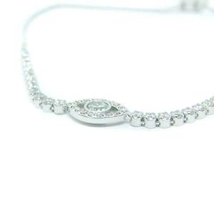 SWAROVSKI Subtle Evil Eye ブレスレット ストーン シルバー色
