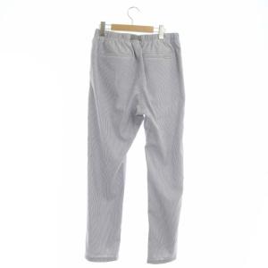 GRAMiCCi ナノユニバース 別注 パンツ シアサッカー テーパード L ブルー