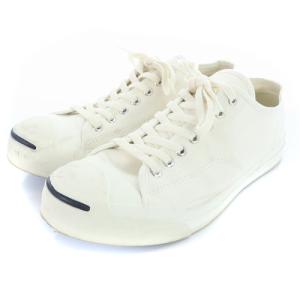 CONVERSE ジャックパーセル JACK PURCELL スニーカー キャンバス 切替 8.5 27cm 白 ホワイト