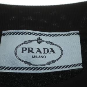 PRADA 135694 21SS 切替Tシャツ XS 黒