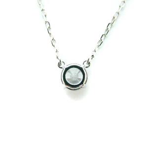 SWAROVSKI Attract ネックレス ラウンドカット ストーン シルバー色