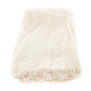 Faliero Sarti ストール コットン シルク混 べージュ