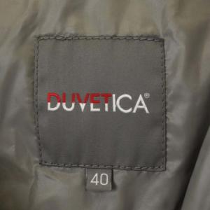 DUVETICA KAPPA ダウンジャケット 中綿ジャケット フォックスファー フード 40 ブラウン