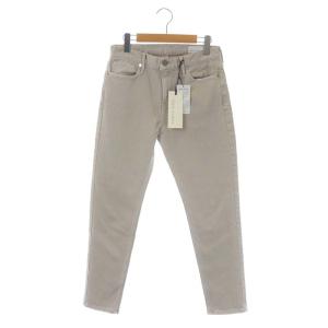 THE STELLA SAND ストレッチ スリム テーパードデニムパンツ ダメージ加工 25