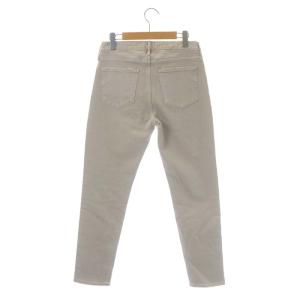 upper hights THE STELLA SAND ストレッチ スリム テーパードデニムパンツ ダメージ加工 25