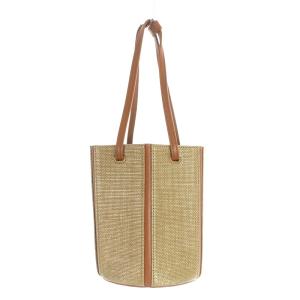 VASIC Play Bucket ハンドバッグ レザー 茶 ブラウン