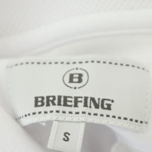 BRIEFING GOLF 22SS FLAIR POLO ポロシャツ 半袖 S ホワイト