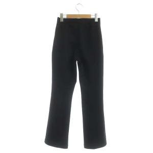 Shinzone THE SHINZONE フレアパンツ ピンタック ストレッチ M ブラック