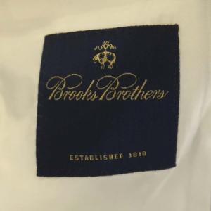 Brooks Brothers ジャケット テーラード 2B ストライプ 37SHT 紺 ネイビー 白 ホワイト