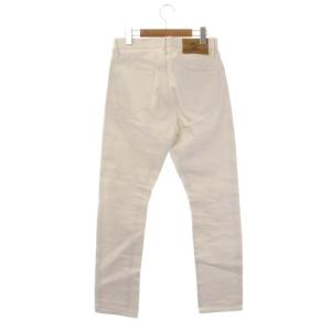 Drawer ホワイトデニムパンツ ジーンズ テーパード 34 ホワイト