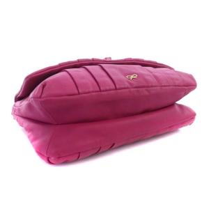 ANYA HINDMARCH ショルダーバッグ レザー チェーン ワンショルダー ピンク