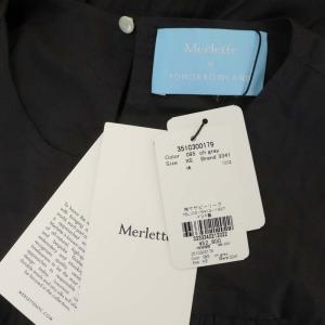 Merlette TOMORROWLAND SOLIMAN ティアードワンピース XS チャコール